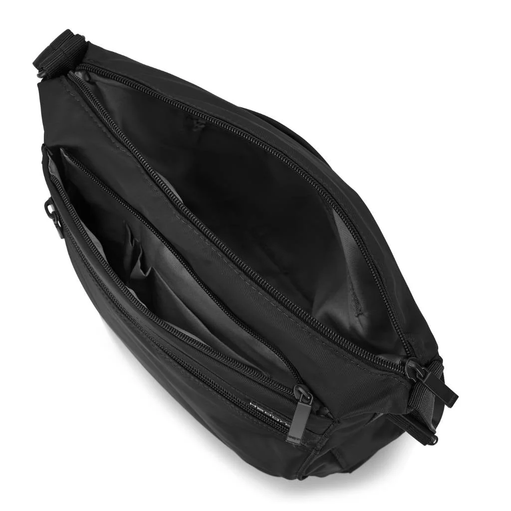 Hedgren Fanzine Vertical Crossbody RFID Bag Black - Image 3