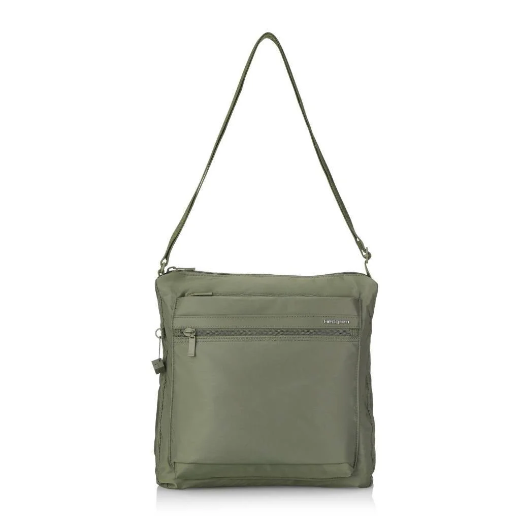 Hedgren Fanzine Vertical Crossbody RFID Bag Black - Image 6