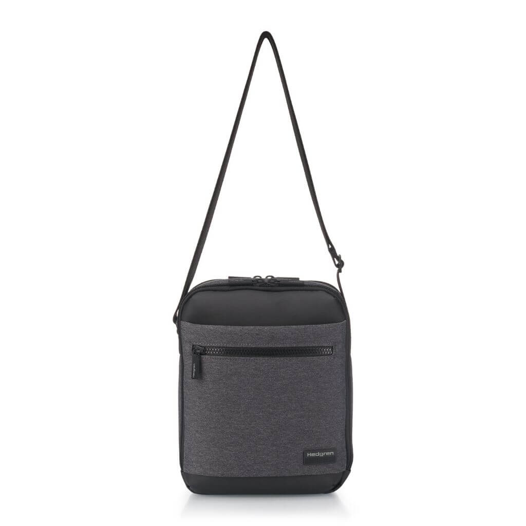 Hedgren Inc Crossbody Vertical 10" Pouch / Bag RFID Black - Image 9