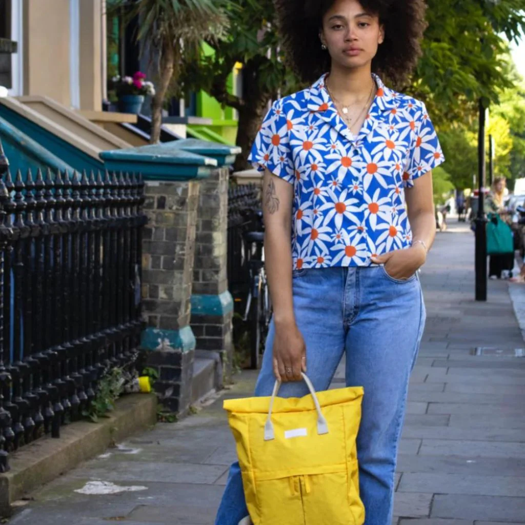 Kind Bags Hackney Medium Backpack - Yellow - Image 4