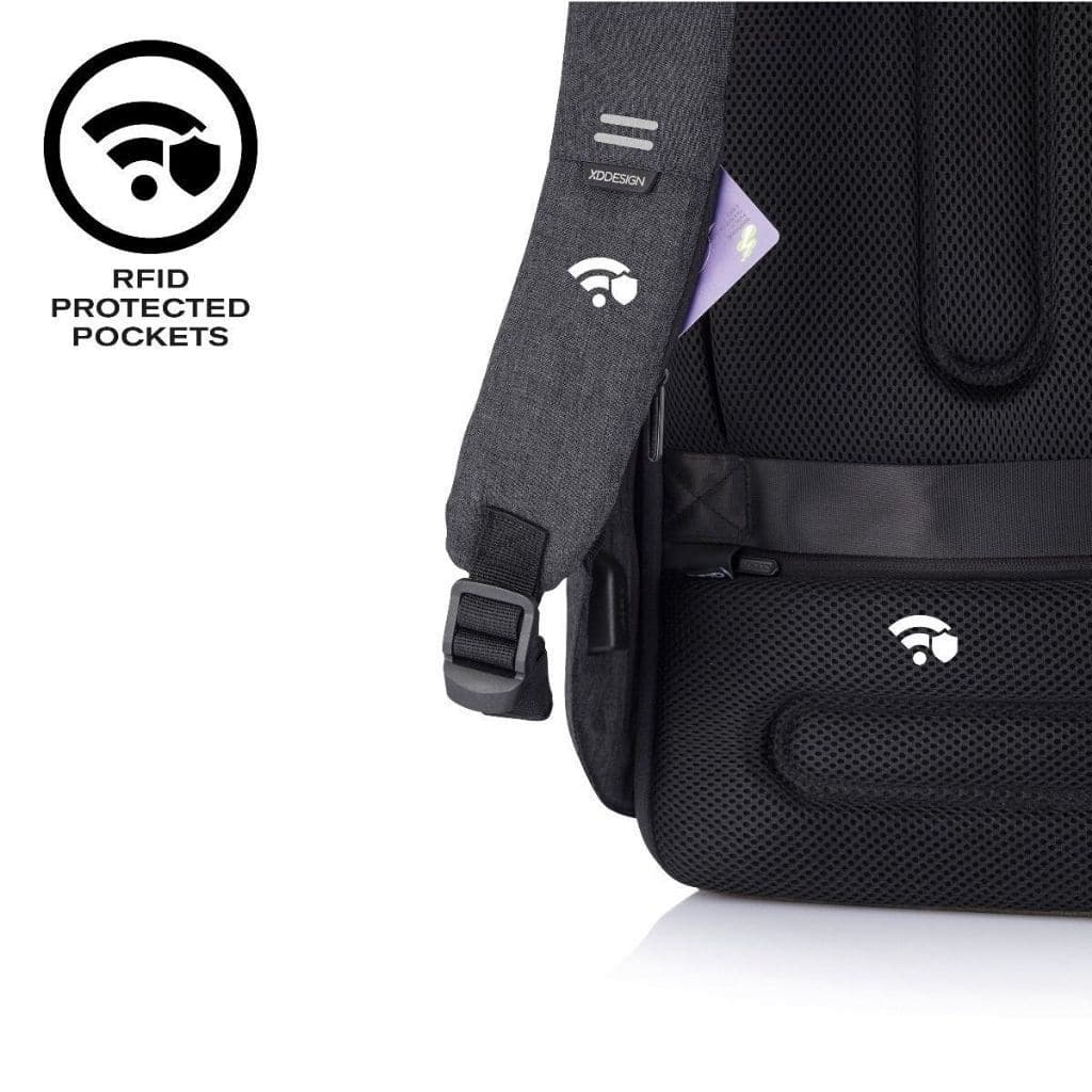 XD Design Bobby Hero Regular Anti-Theft Laptop Backpack - Black - Image 15
